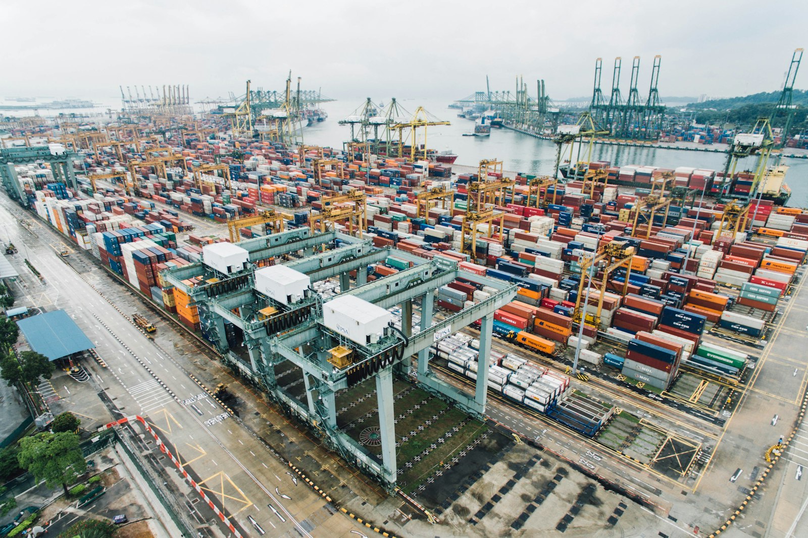 Container terminal: search global shipment data